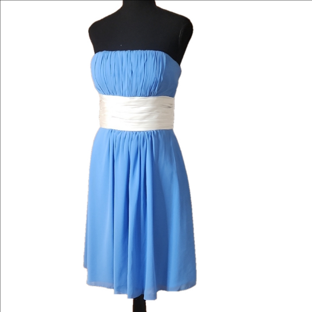 Bill Levkoff Strapless Dress, size 8.